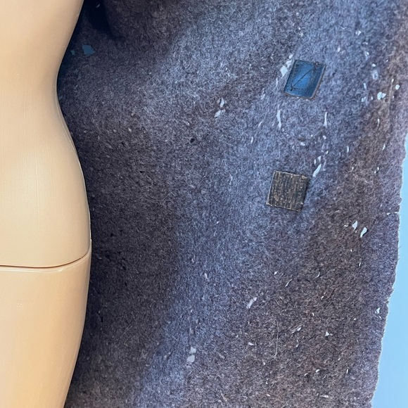 Casch by Gro Abrahamsson Sz 38 Boiled Wool Coat - Work of Art - Picture 15 of 16